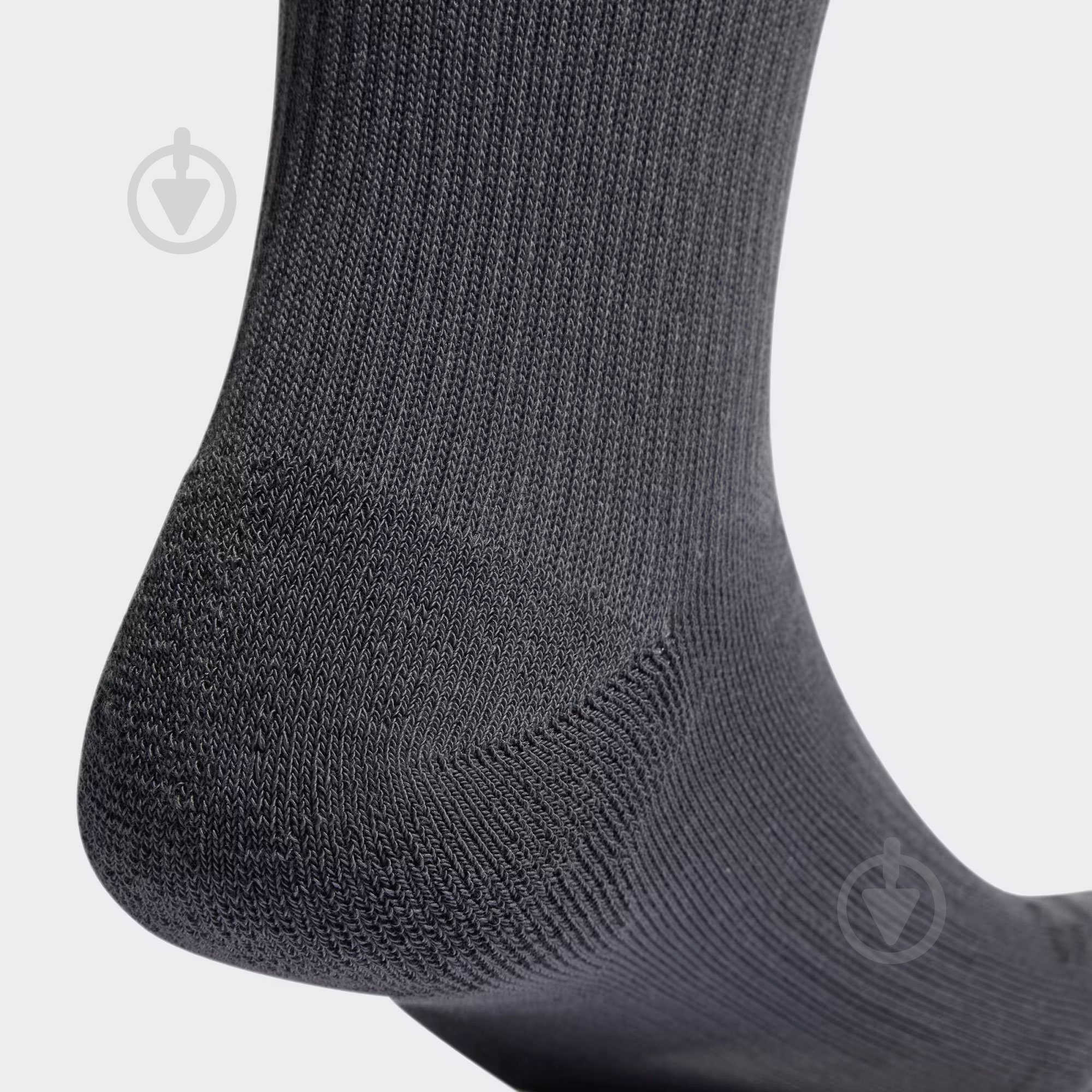Шкарпетки Adidas Crew Socks HK6495 р.XS сірий 3 шт. - фото 2