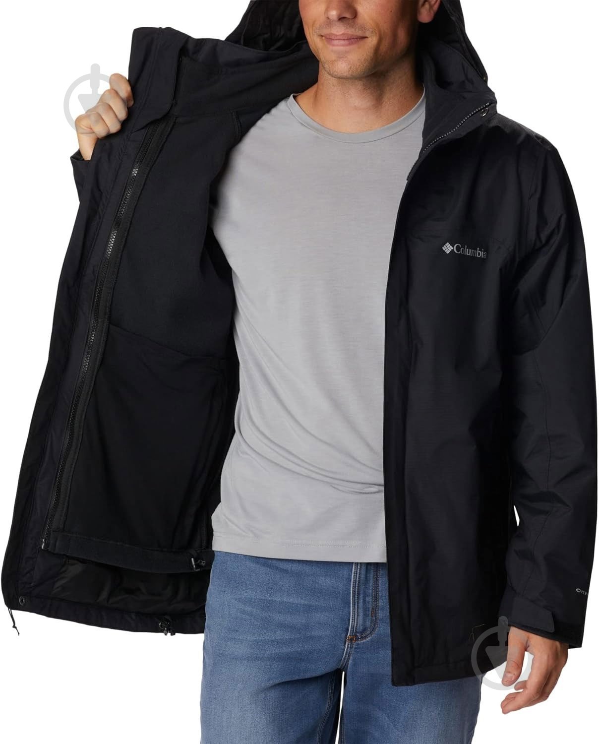 Куртка Columbia Mission Air Interchange 1629192-010 р.S черная - фото 5 Куртка Columbia Mission Air Interchange 1629192-010 р.S черная - фото 5