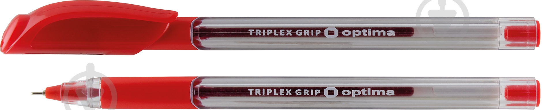 Ручка масляная Optima Triplex Grip O15671-03 - фото 1