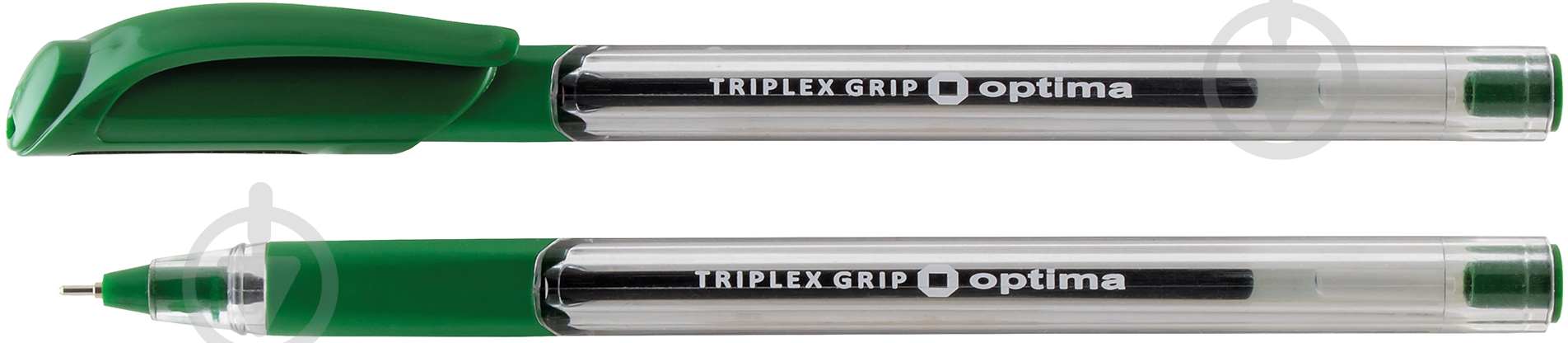 Ручка масляная Optima Triplex Grip O15671-04 - фото 1