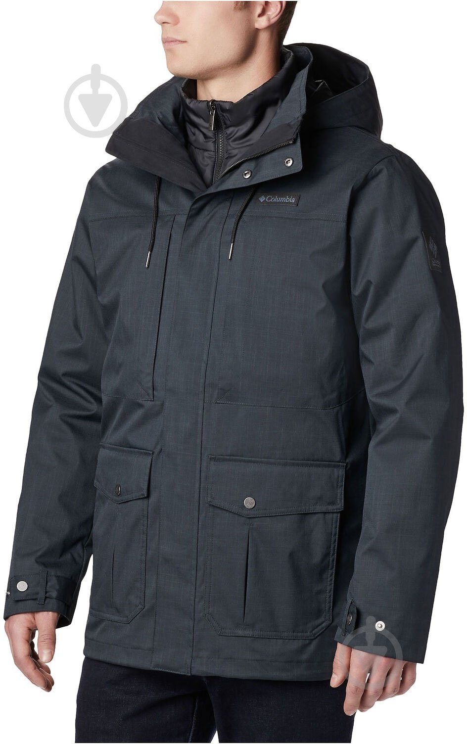 Куртка демісезонна Columbia 3-in-1 Horizons Pine Interchange 1625221-011 р.XL чорний - фото 1 Куртка демісезонна Columbia 3-in-1 Horizons Pine Interchange 1625221-011 р.XL чорний - фото 1