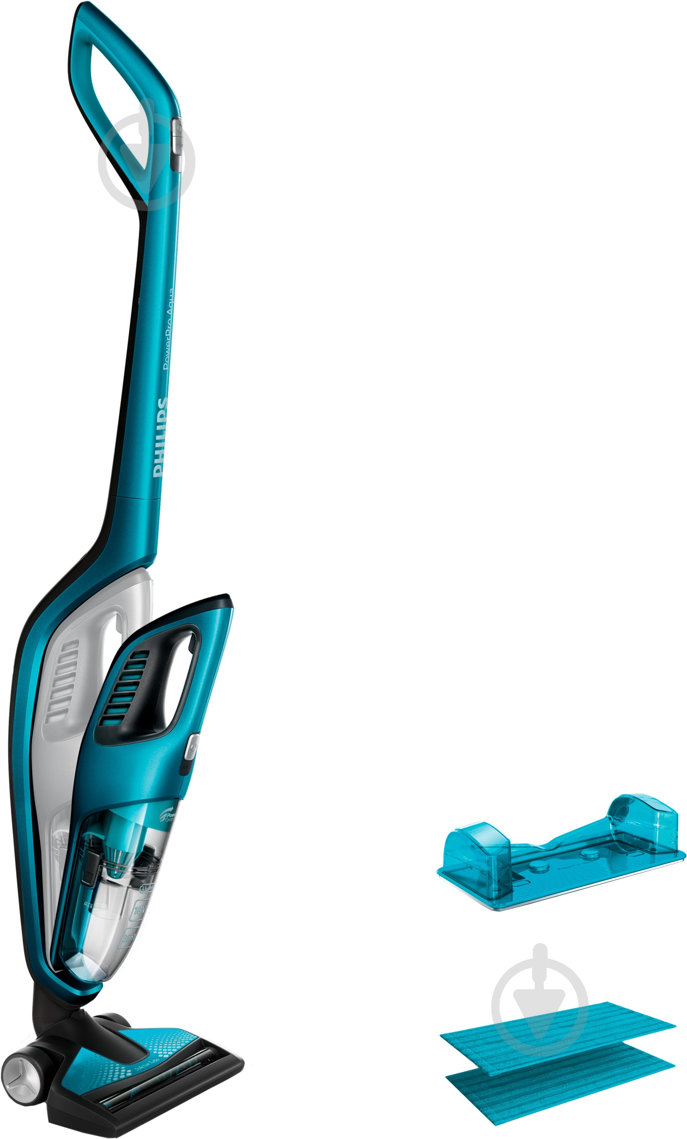 Пилосос акумуляторний Philips PowerPro Aqua FC6404/01 - фото 1