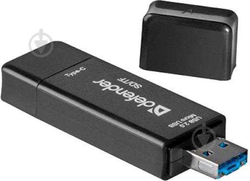 Кардридер Defender Multi Stick USB2.0 Type A/B/C - SD/TF 83206 - фото 3 Кардридер Defender Multi Stick USB2.0 Type A/B/C - SD/TF 83206 - фото 3