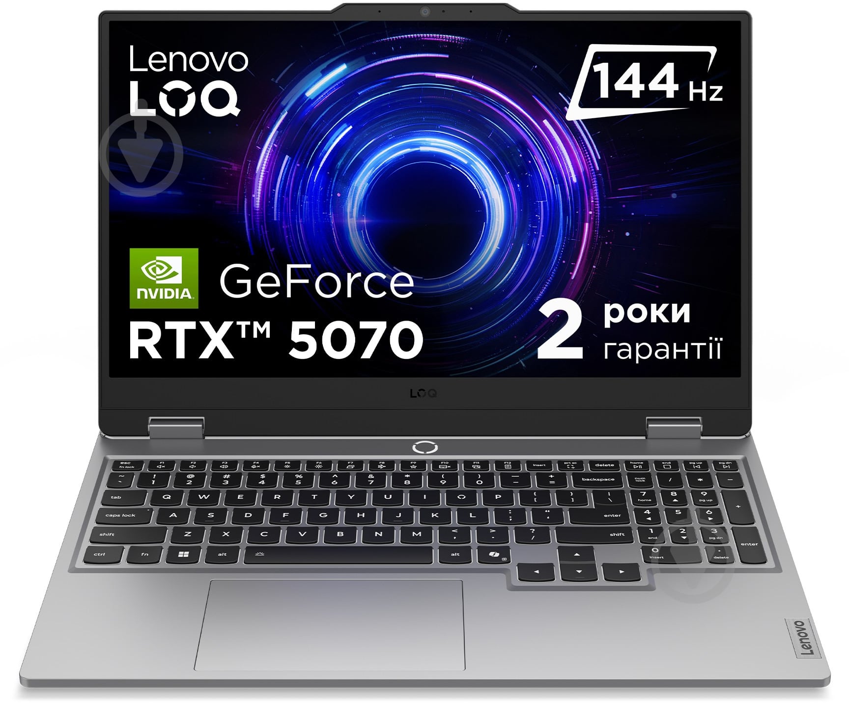 Ноутбук Lenovo LOQ-15IRX10 15,6" (83JE006TRA) luna grey - фото 1 Ноутбук Lenovo LOQ-15IRX10 15,6" (83JE006TRA) luna grey - фото 1