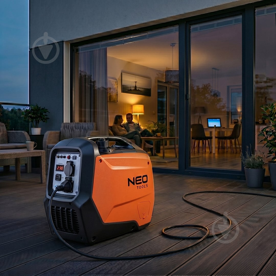 Генератор инверторный NEO tools 3 кВт / 3,2 кВт 04-734 - фото 11 Генератор инверторный NEO tools 3 кВт / 3,2 кВт 04-734 - фото 11