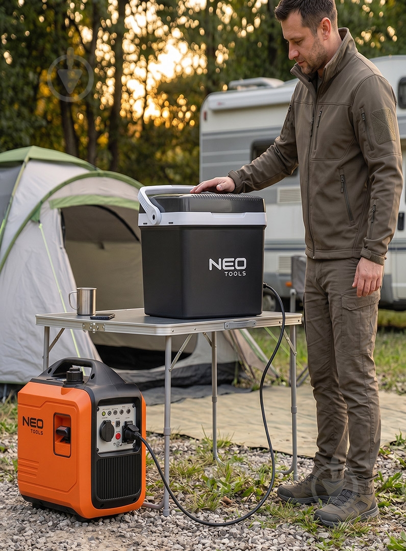 Генератор инверторный NEO tools 1,8 кВт / 2 кВт 04-733 - фото 8