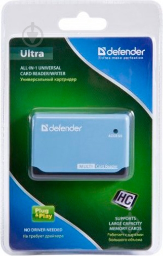 Кардридер Defender Ultra USB 2.0 83500 - фото 5