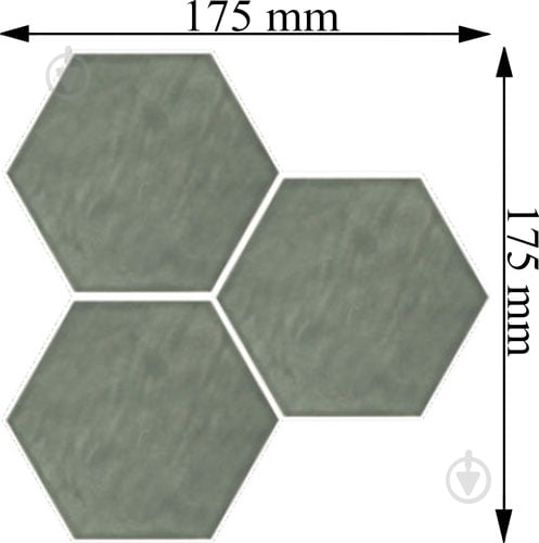 Плитка Cifre Водевиль жаде 17,5x17,5 см - фото 3