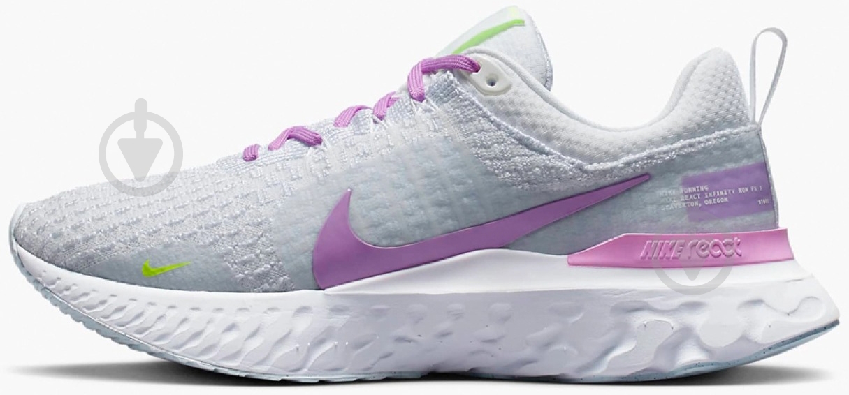 Кроссовки женские Nike React Infinity DZ3016-100 р.38,5 - фото 1