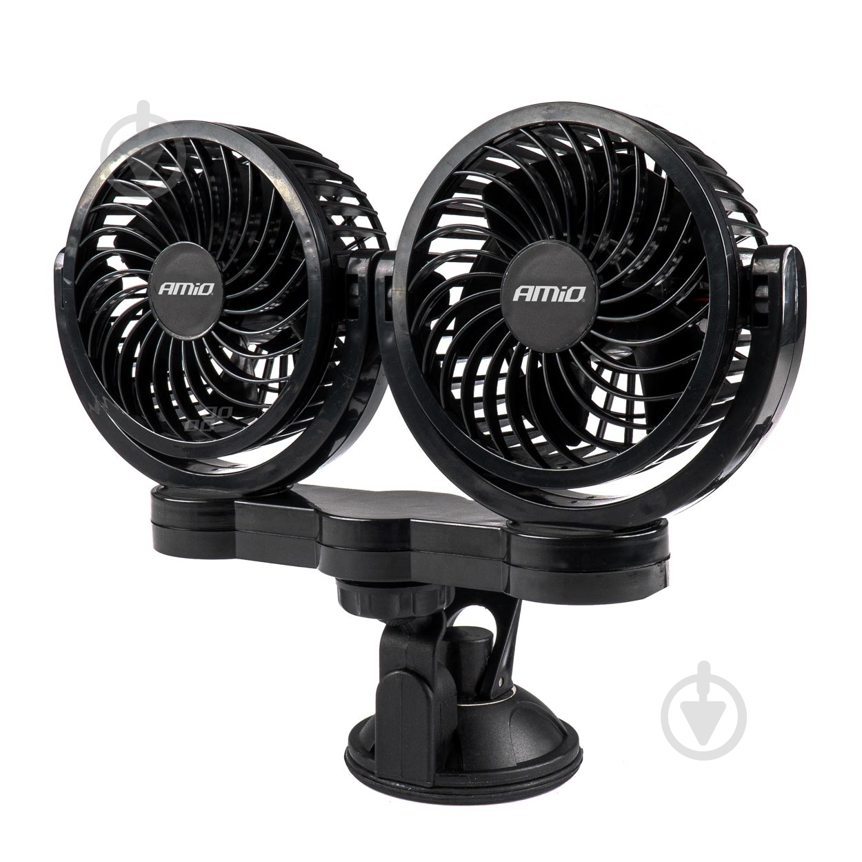 Вентилятор автомобильный AMiO 2х4" 24V 2SPEED (03011) - фото 1