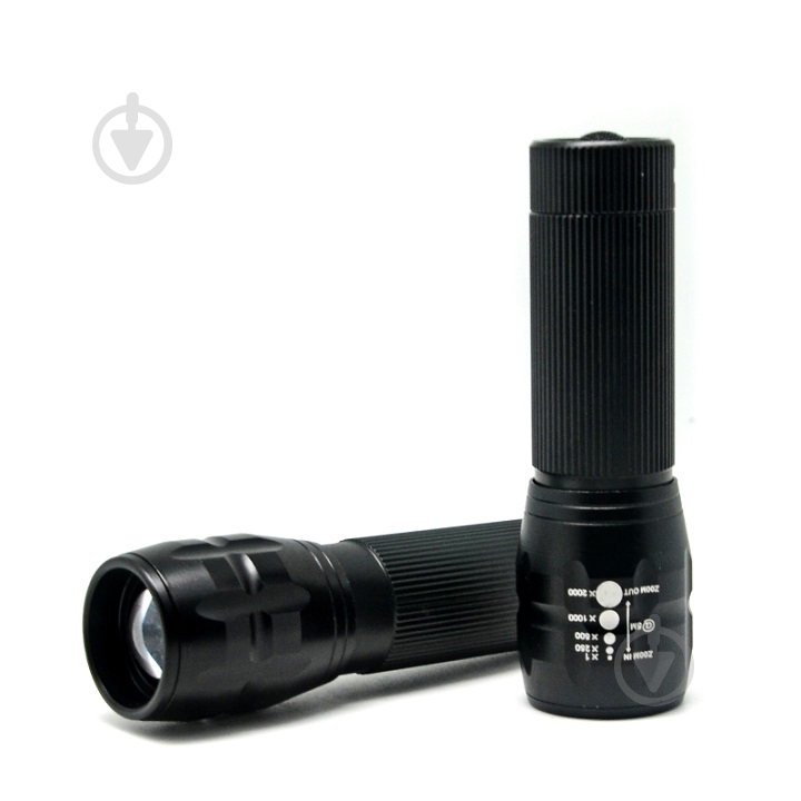 Фонарик LP-8026 черный - фото 1