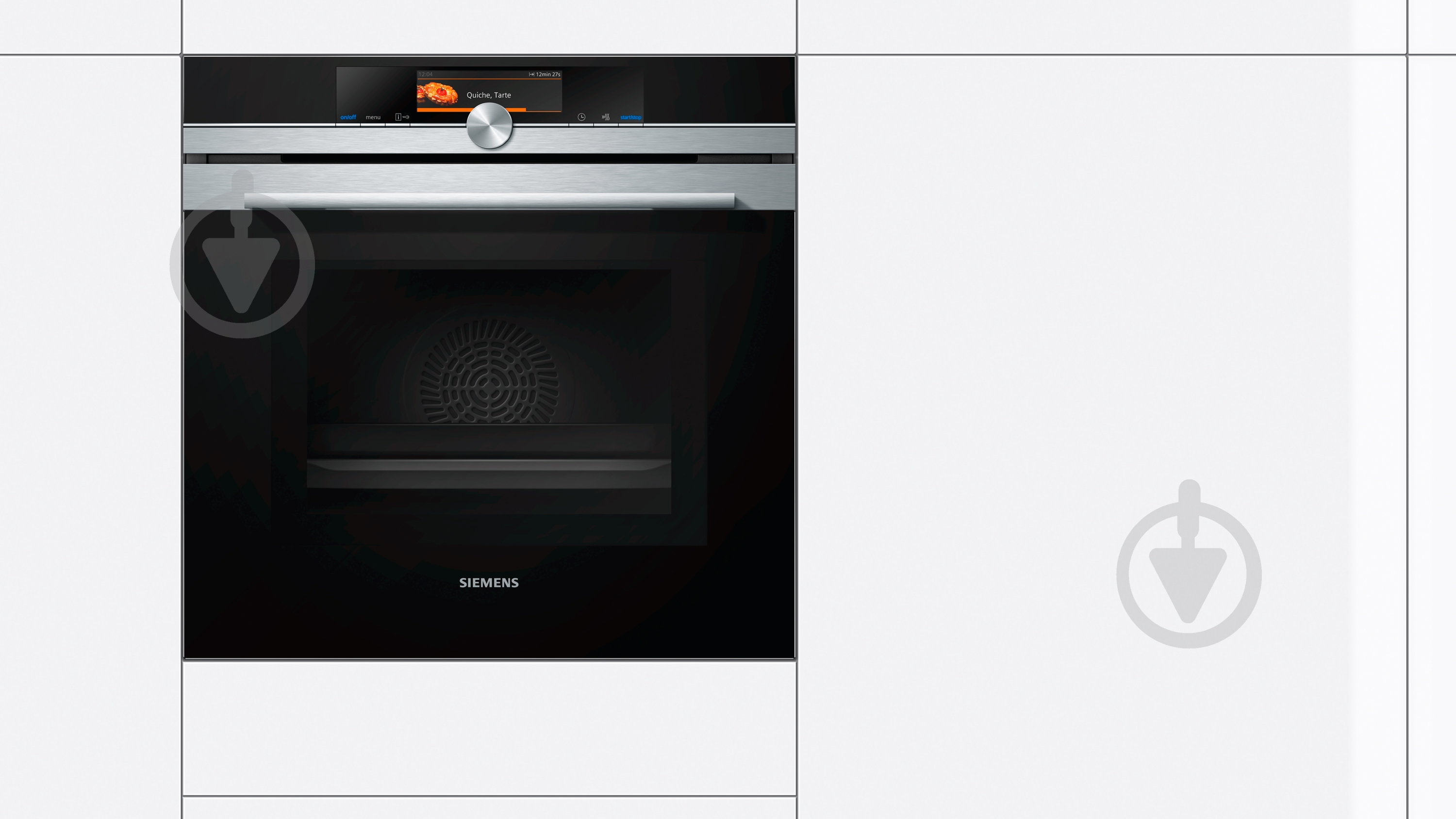 Духова шафа Siemens HM676G0S1 з функцією мікрохвиль - фото 2