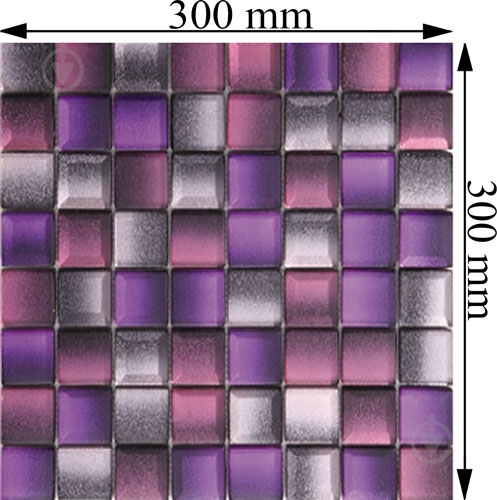 Мозаїка Intermatex Prisma Purple 30x30 - фото 2