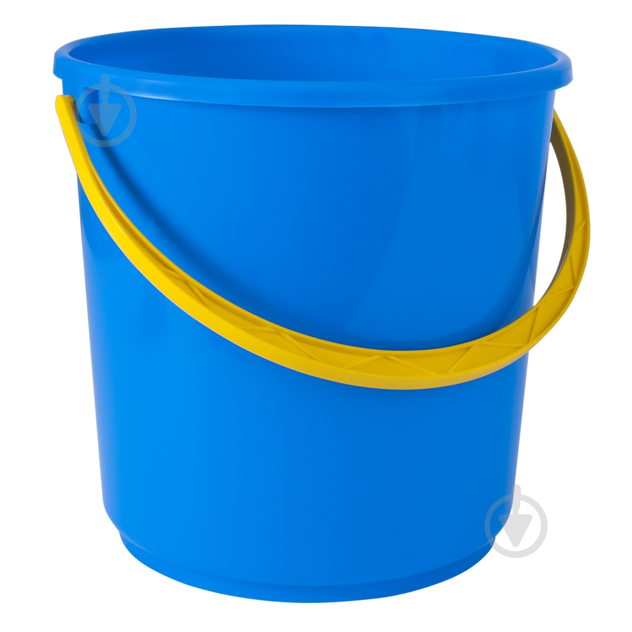 Ведро обычное Алеана круглое 5 л синий - фото 1