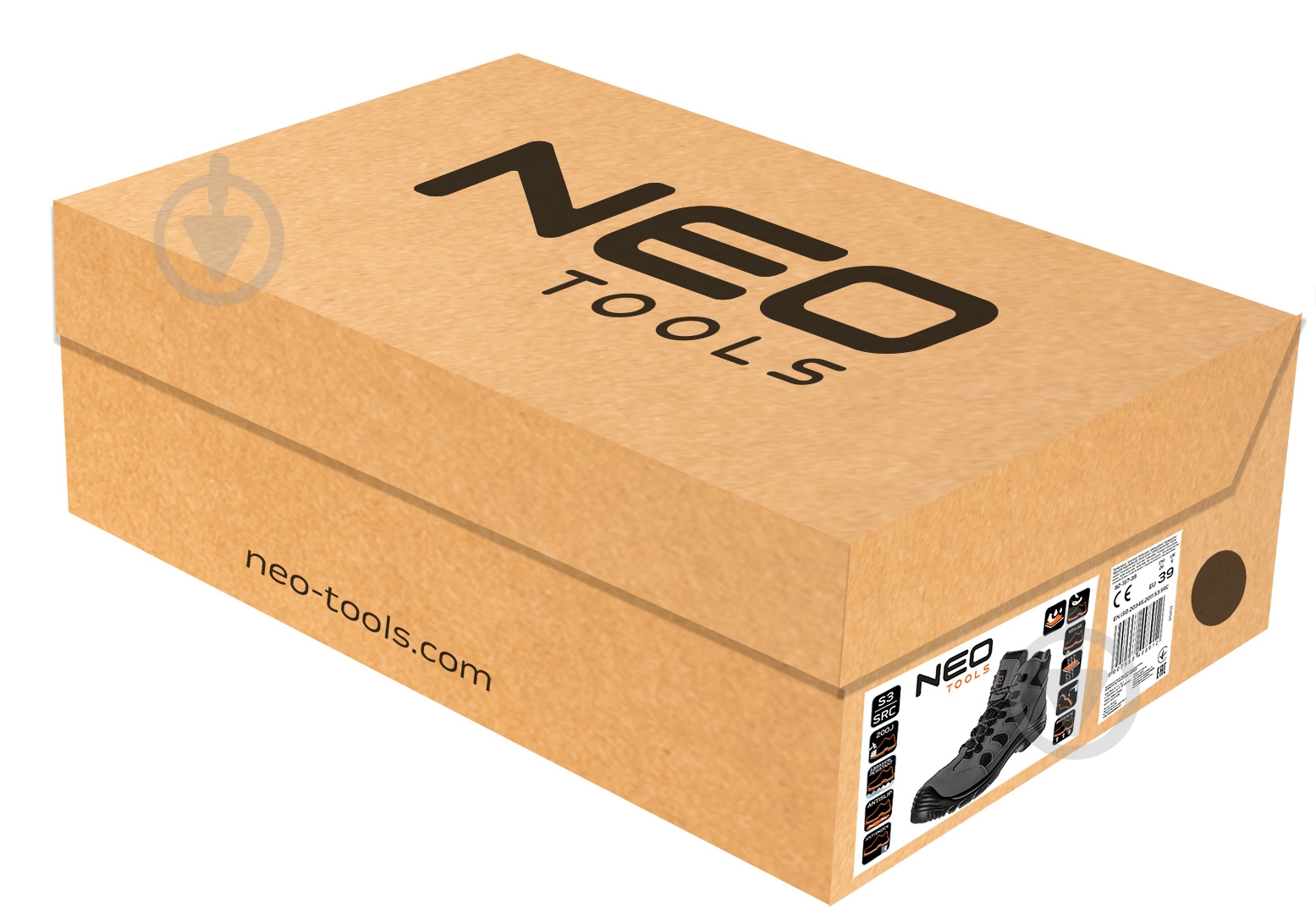 Черевики NEO tools 82-167-39 р.43 сірий - фото 1
