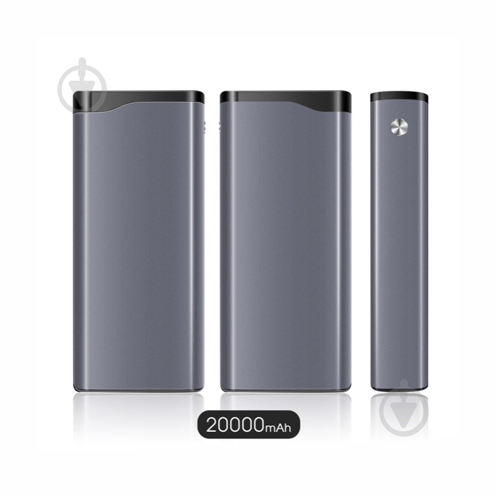 Повербанк TheGeneral TurboCharge 20000 mAh graphite (40010822-11) TurboCharge 20W Fast Charge PD - фото 5 Повербанк TheGeneral TurboCharge 20000 mAh graphite (40010822-11) TurboCharge 20W Fast Charge PD - фото 5