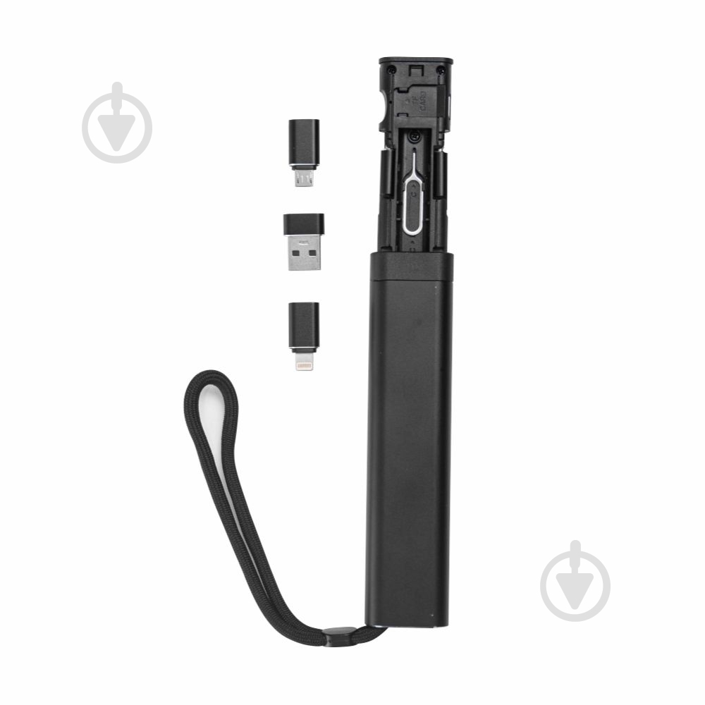 Универсальный адаптер TheGeneral Chain 6-в-1 (Lightning/Micro USB/Type-C) + картридер - фото 1