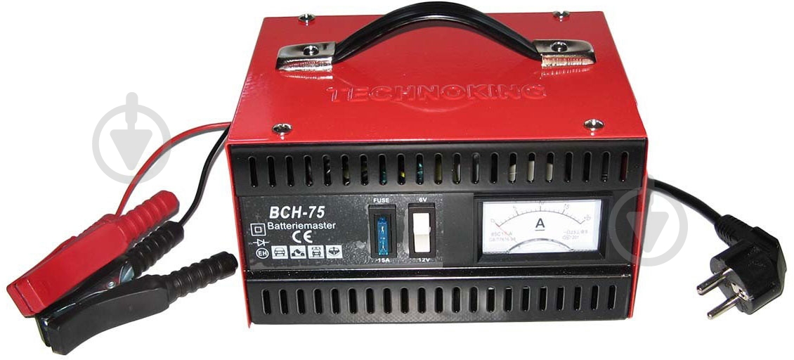 Зарядний пристрій трансформаторний King Company BCH-75 10 А 120 А/ч (8627) - фото 4