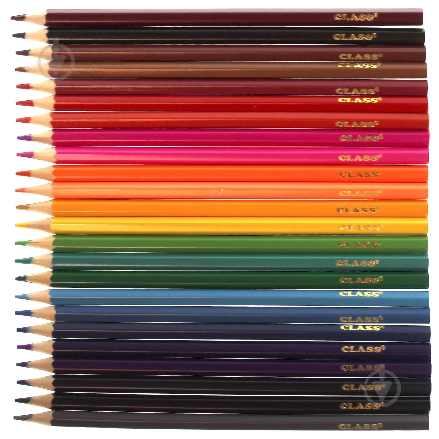 Олівці кольорові Premium 24 шт. 1624 CLASS - фото 2