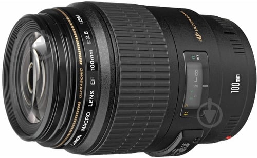 Объектив Canon EF 100mm f/2.8 USM Macro - фото 1