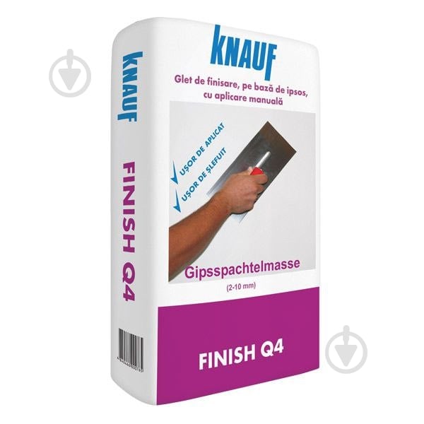 Шпаклівка Knauf гіпсова НР Фініш Q4 MD 25кг - фото 1