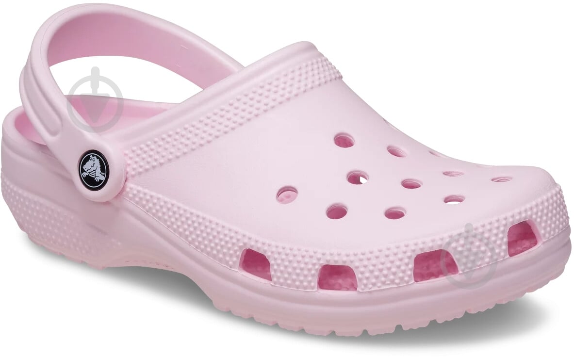 Сабо Crocs Classic Clog 10001-6ZW р.36/37 розовый - фото 2