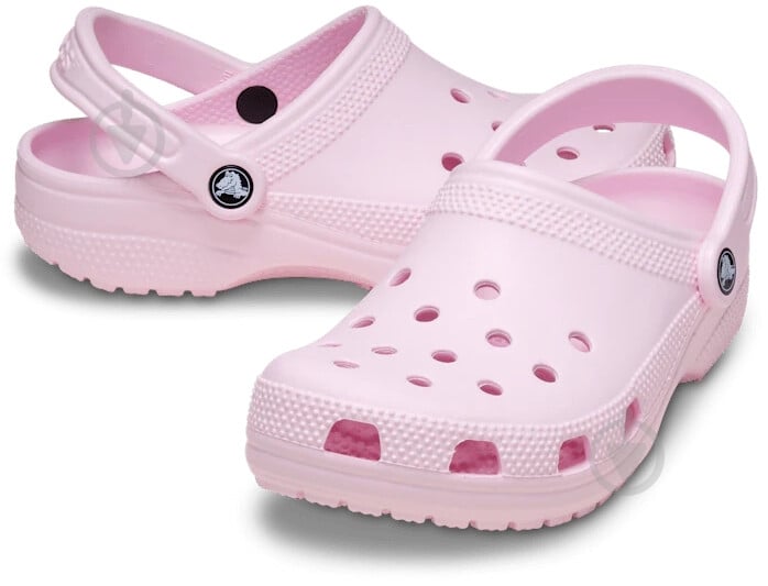 Сабо Crocs Classic Clog 10001-6ZW р.36/37 розовый - фото 3