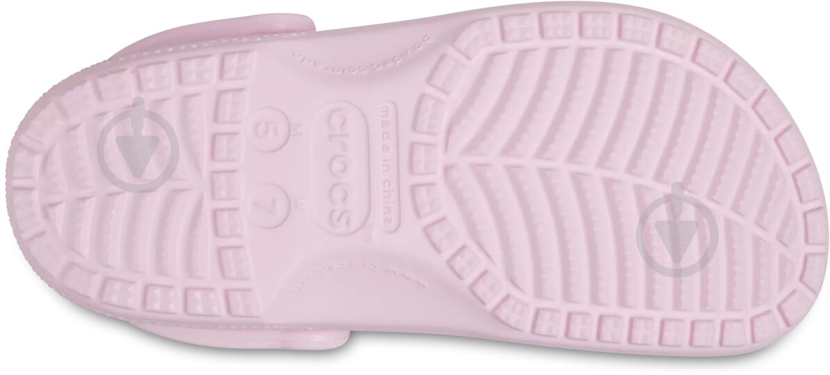 Сабо Crocs Classic Clog 10001-6ZW р.36/37 розовый - фото 6