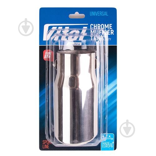 Насадка на глушитель Vitol НГ-0022 Chrome - фото 2