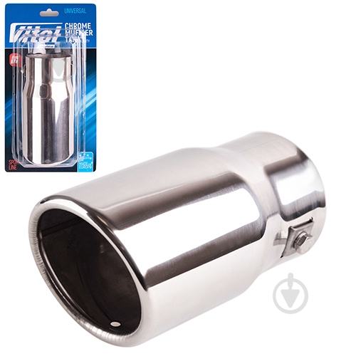 Насадка на глушитель Vitol НГ-0022 Chrome - фото 3