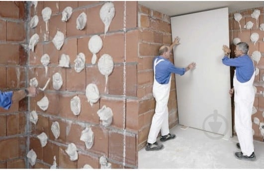 Клей для гіпсокартону Knauf PERLFIX (гіпсовий монтажний) 25 кг - фото 2