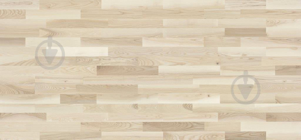Паркетная доска Ekoparket ясень выбеленный трехполосная 1092х207х14 мм (1.58 кв.м) - фото 2