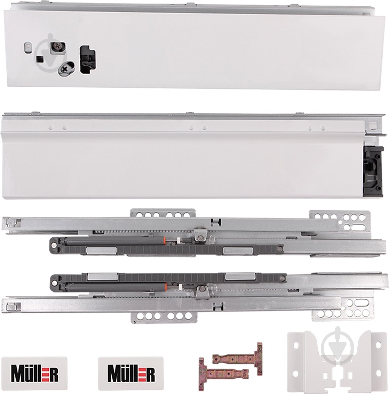 Комплект Muller Box L-500 мм Н-84 мм 26743 білий - фото 1 Комплект Muller Box L-500 мм Н-84 мм 26743 білий - фото 1