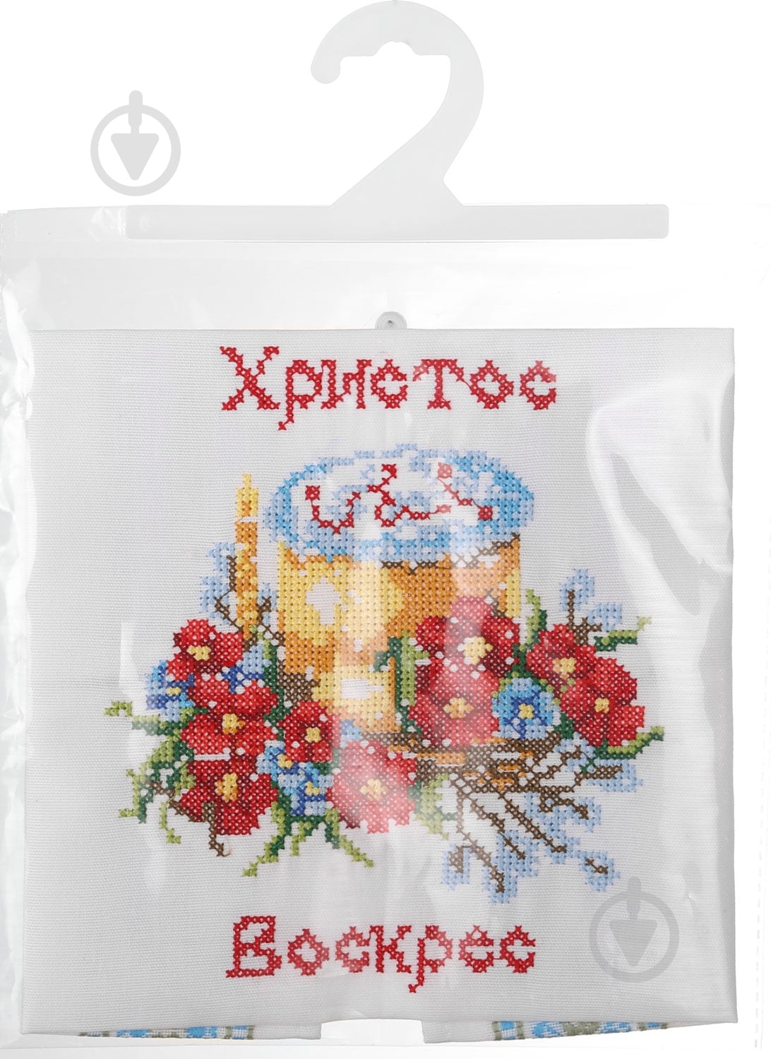Салфетка пасхальная Пасха 43x45 см белый с рисунком - фото 2 Салфетка пасхальная Пасха 43x45 см белый с рисунком - фото 2