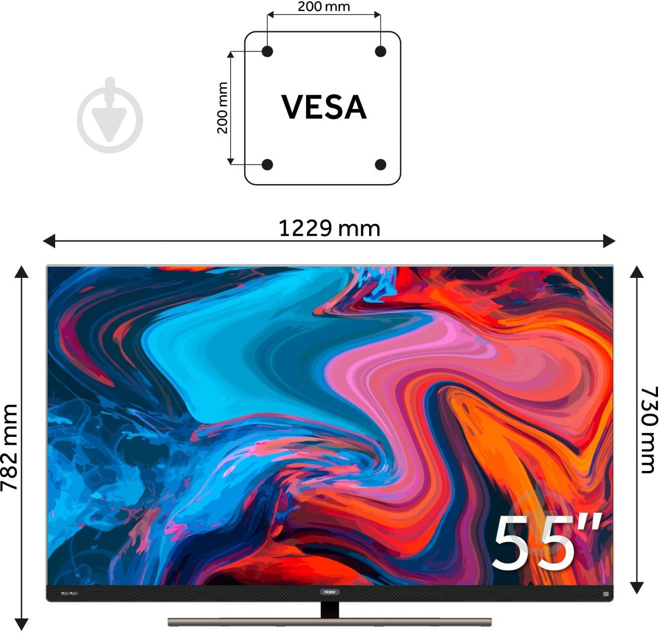 Телевизор Haier H55S900UX - фото 6