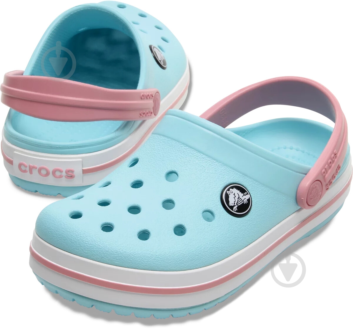 Сабо Crocs Crocband Clog 207006-4S3 р.36/37 разноцветный - фото 3