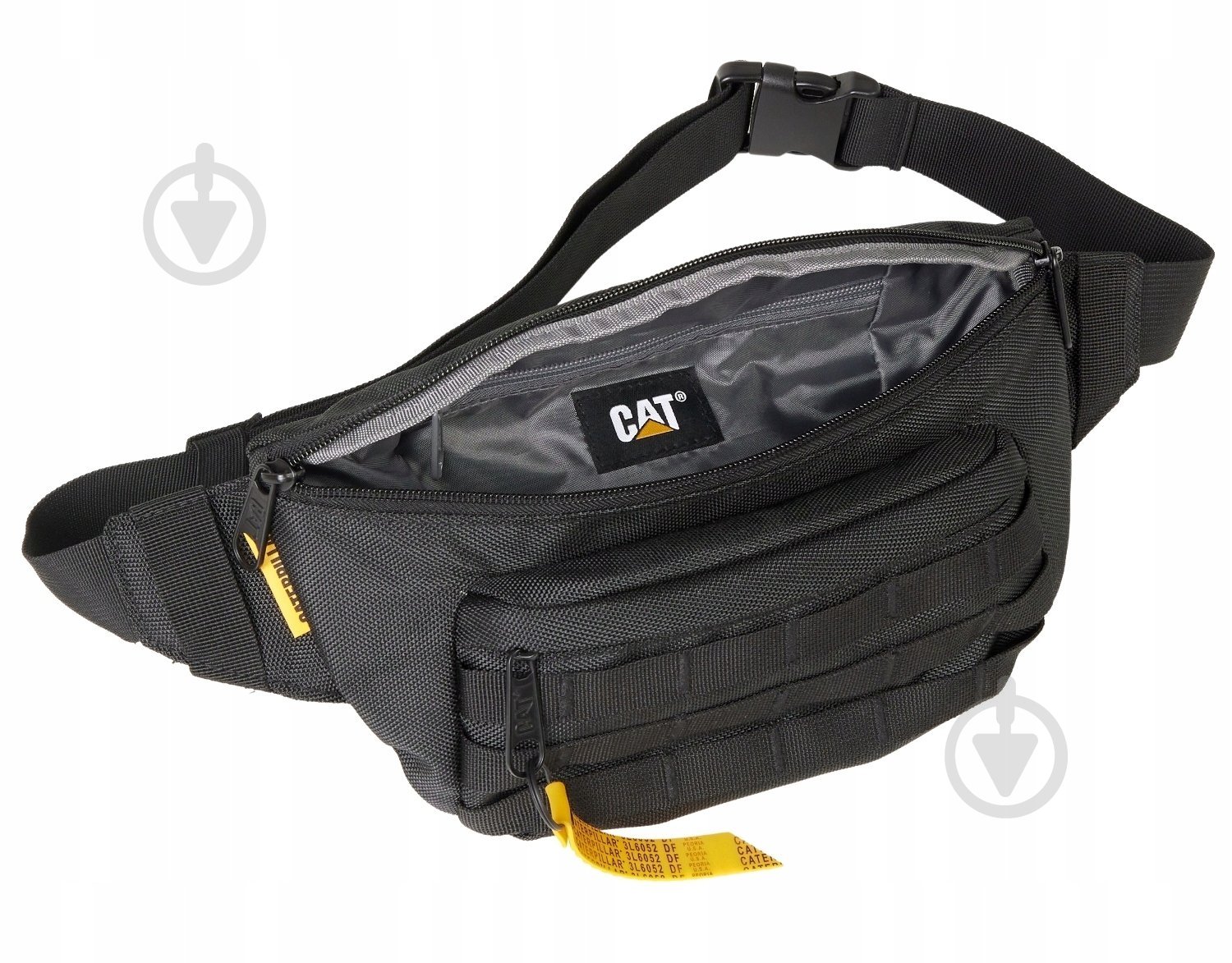 Сумка-бананка CAT Sahara 84607-01 черный - фото 4 Сумка-бананка CAT Sahara 84607-01 черный - фото 4