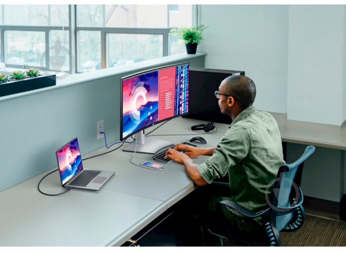 Монитор Dell U3821DW 37,5" (210-AXNT) - фото 9