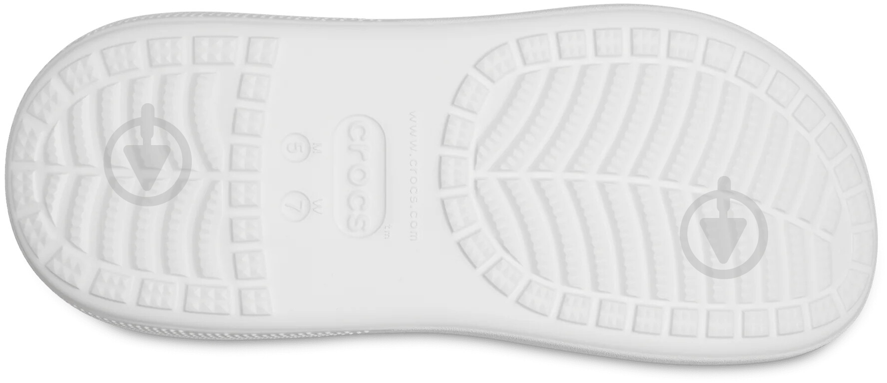 Сабо Crocs Crush Clog Whi 207521-100 р.37/38 белый - фото 6