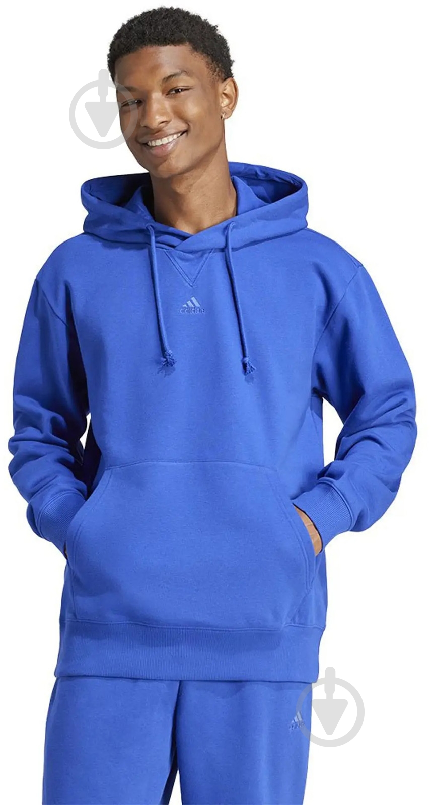 Джемпер Adidas IX3950 р.XL синій - фото 2 Джемпер Adidas IX3950 р.XL синій - фото 2