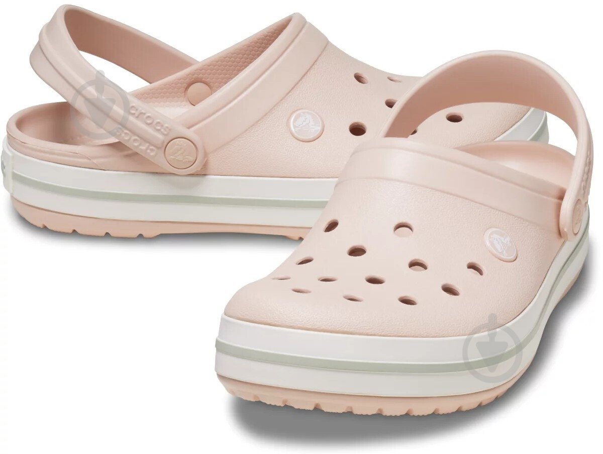 Сабо Crocs Crocband™ Clog 11016-6UR р.37/38 розовый - фото 3