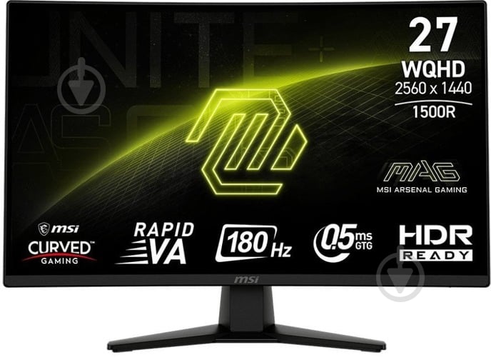 Монітор MSI 27" (MAG 274CQF) - фото 1