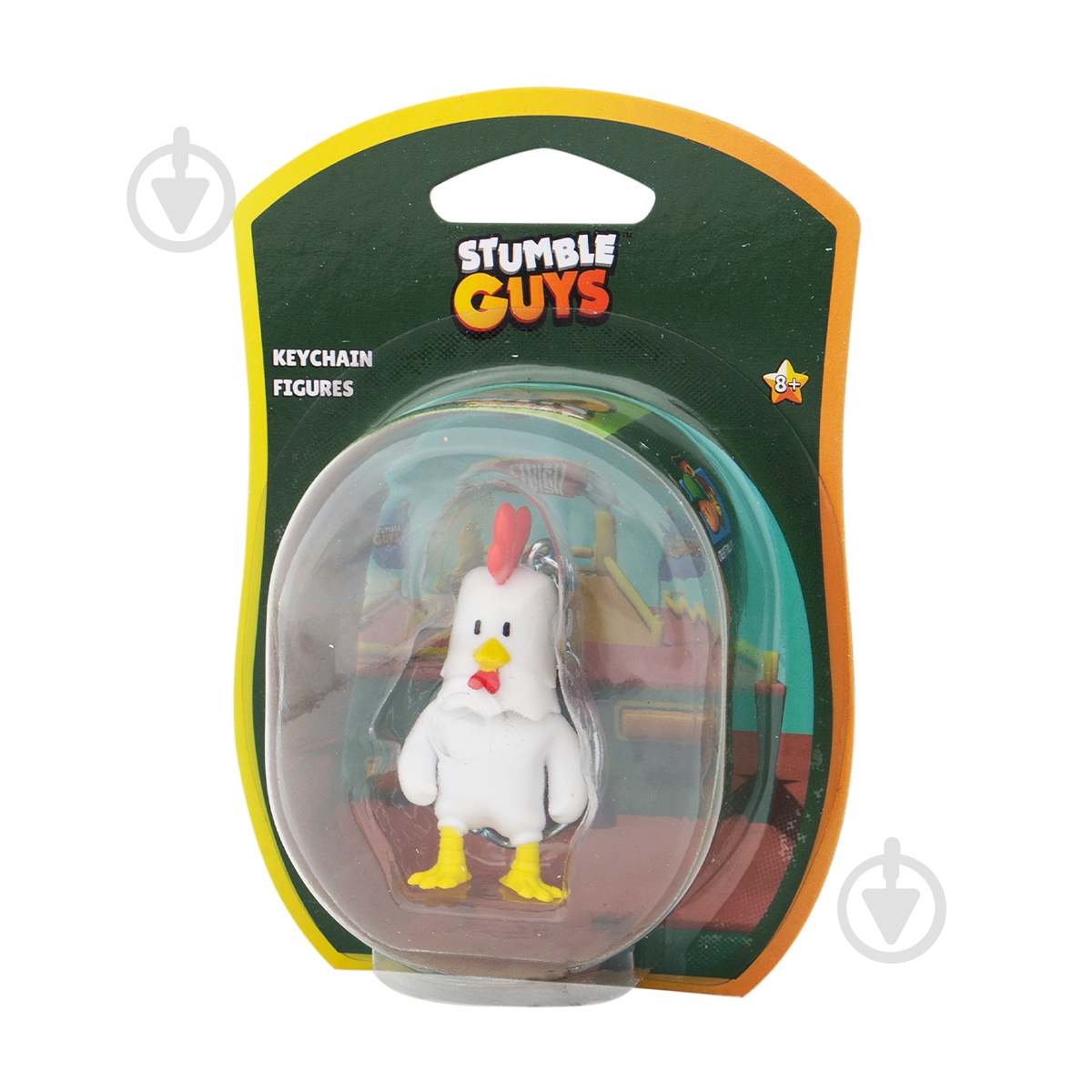 Фигурка Stumble Guys Цыпленок (с кольцом) SG8010-8 - фото 1