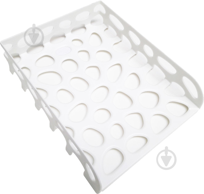 Лоток для бумаг горизонтальный белый Л-20007 Tascom - фото 1