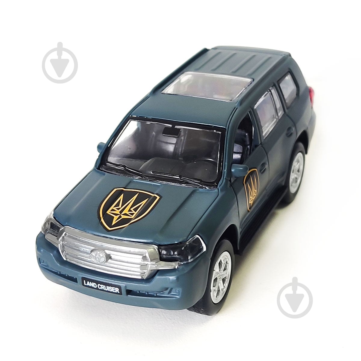 Автомодель TechnoDrive 1:32 серии Шевроны Героев Toyota Land Сruiser Рубеж KM6010 - фото 1 Автомодель TechnoDrive 1:32 серии Шевроны Героев Toyota Land Сruiser Рубеж KM6010 - фото 1