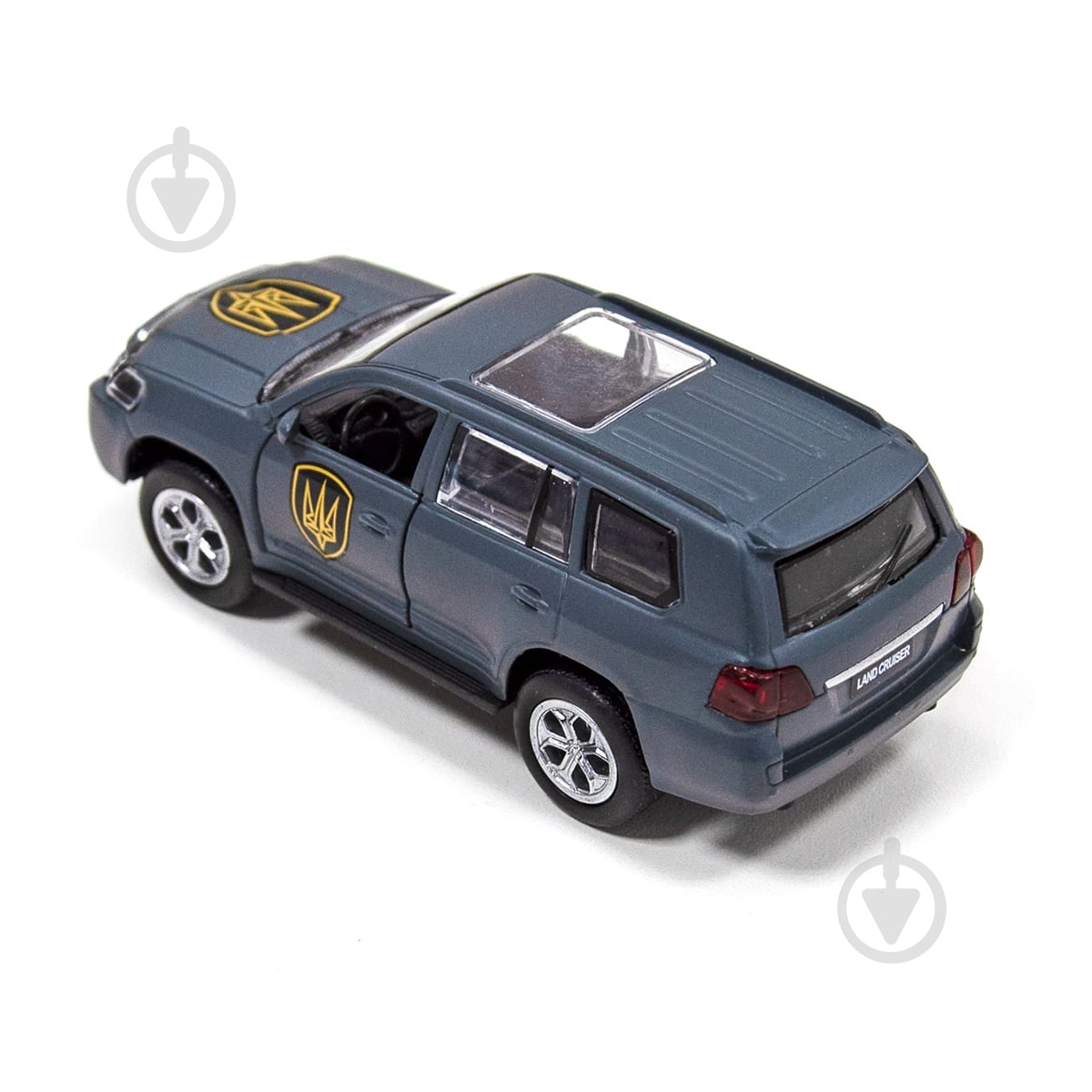 Автомодель TechnoDrive 1:32 серии Шевроны Героев Toyota Land Сruiser Рубеж KM6010 - фото 3 Автомодель TechnoDrive 1:32 серии Шевроны Героев Toyota Land Сruiser Рубеж KM6010 - фото 3