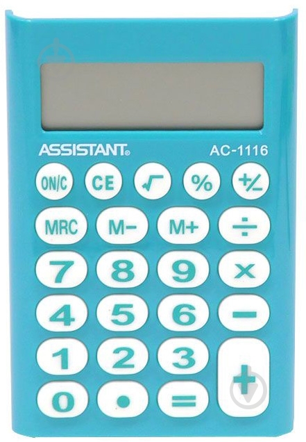 Калькулятор AC-1116 blue Assistant - фото 1