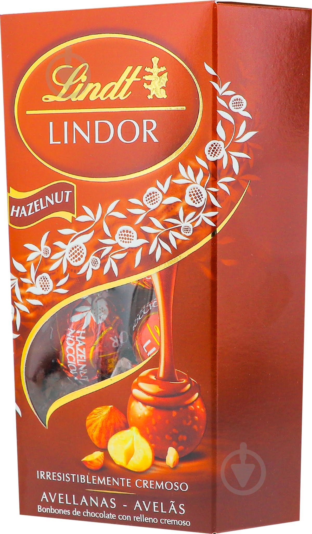 Цукерки LINDT Lindor Hazelnut Cornet 200 г - фото 5