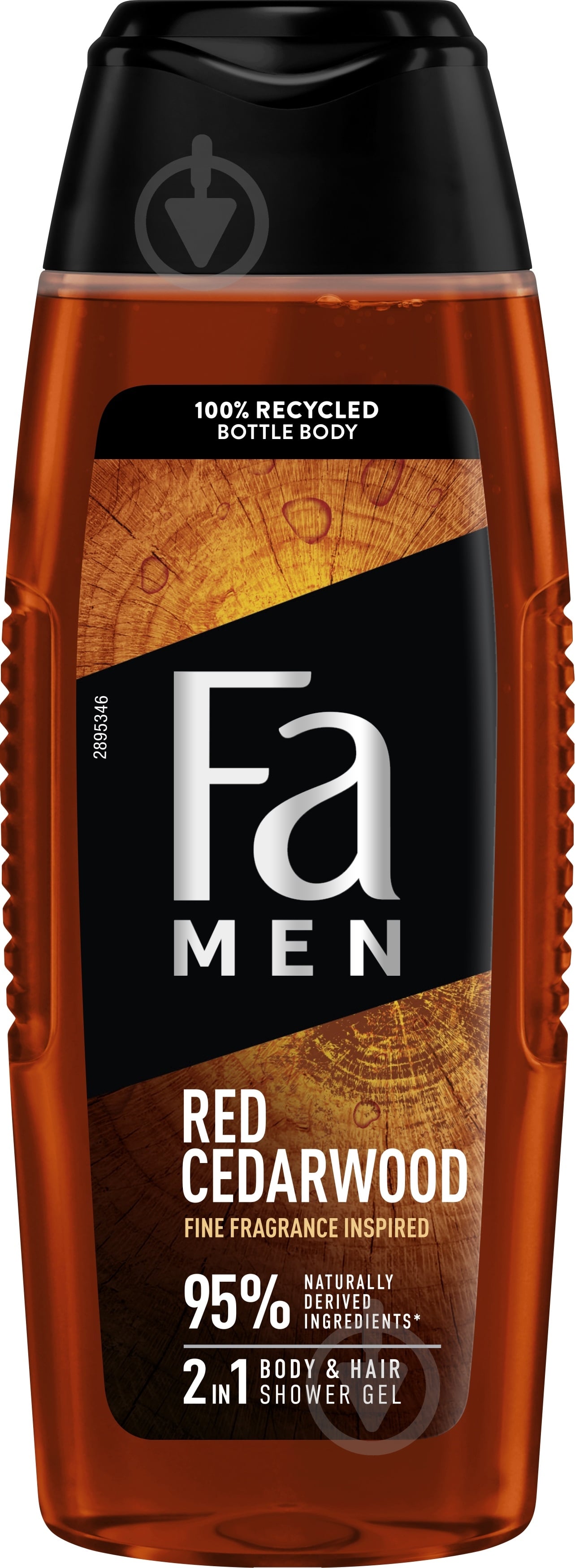Шампунь-гель для душа Fa 2в1 Red Cedarwood Fa Men 250 мл - фото 1