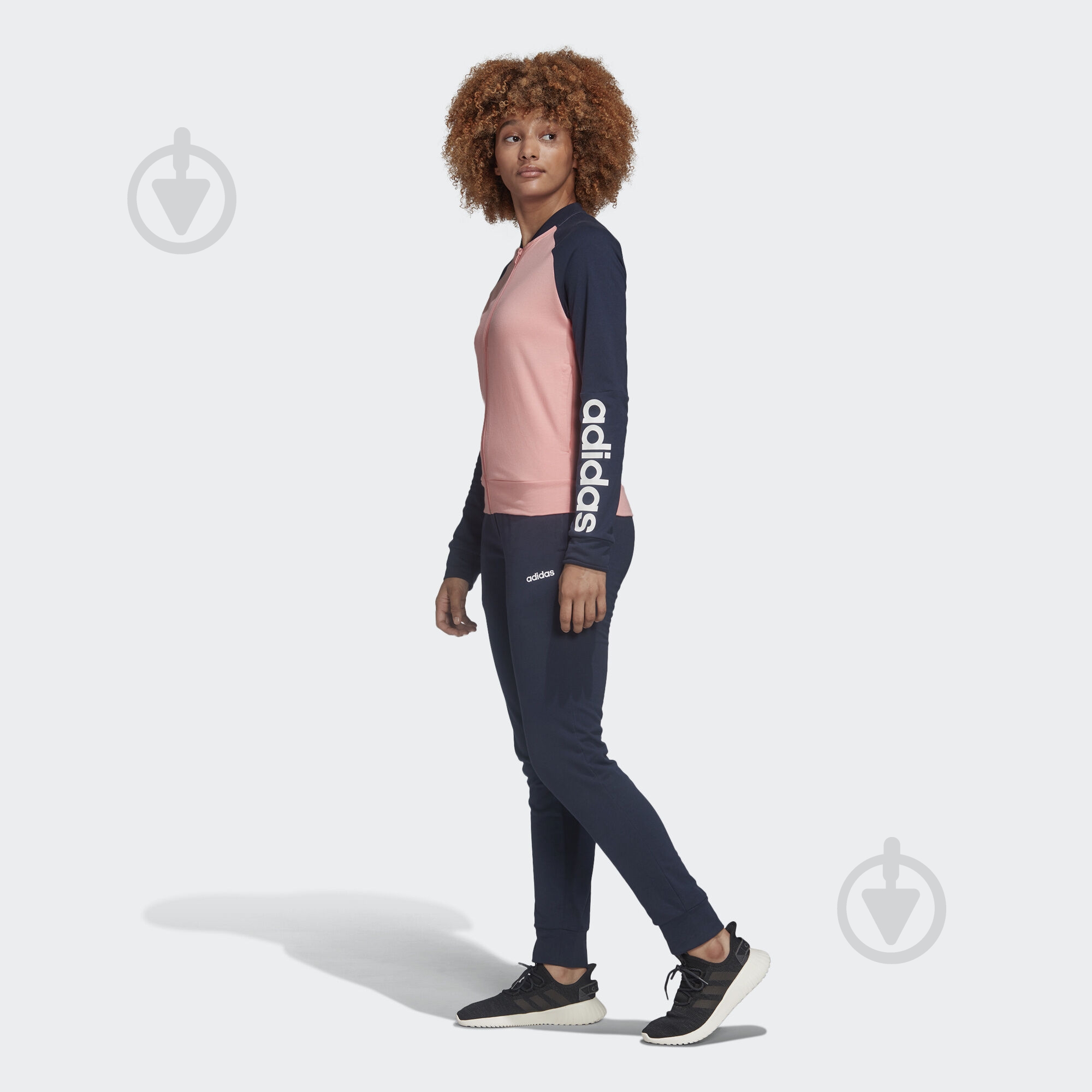 Спортивний костюм Adidas WTS NEW CO MARK FM6840 р. XS рожевий - фото 3